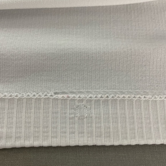 Lululemon Seek Simplicity Tank Top Ribbed White Size 0 Yoga Basic - Picture 7 of 8